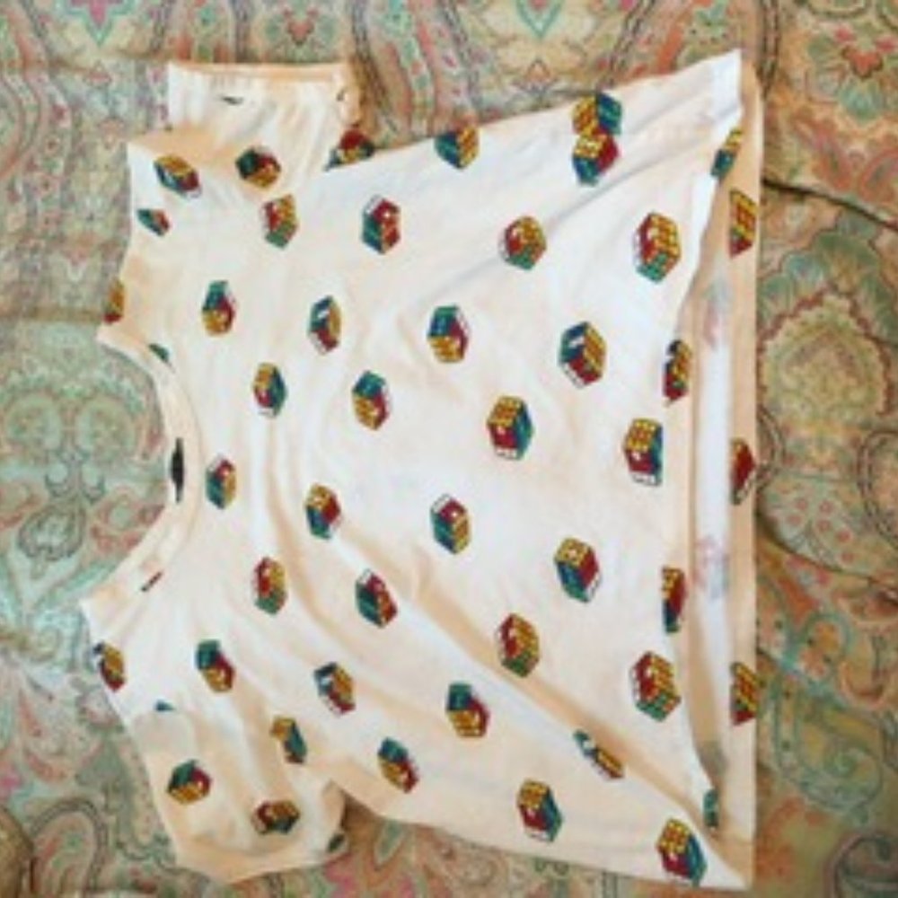 Rubik's Cube crop top